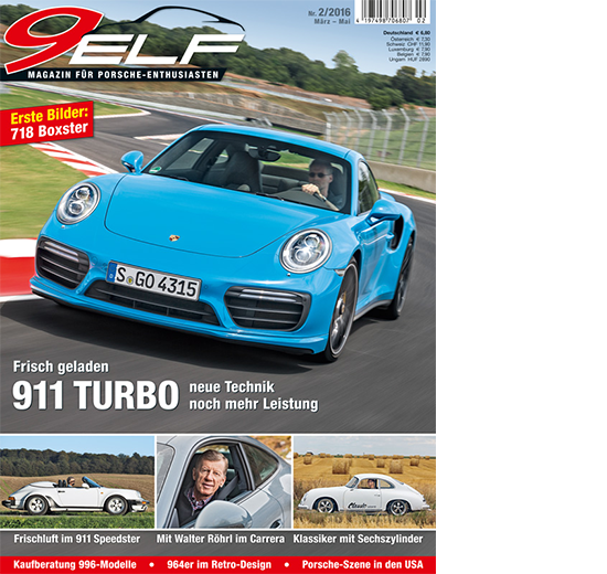 9elf-2016-02, Porsche Magazin, Magazin für Porsche-Enthusiasten, Magazin für Porsche, Magazin für Porsche Fahrer