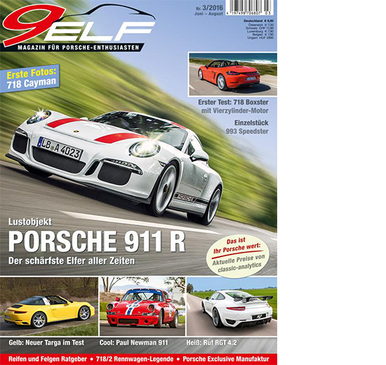 9elf-2016-03, Porsche Magazin, Magazin für Porsche-Enthusiasten, Magazin für Porsche, Magazin für Porsche Fahrer