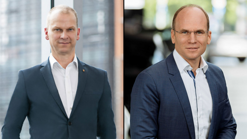 Christian Nater (links) und Philipp von Witzendorff